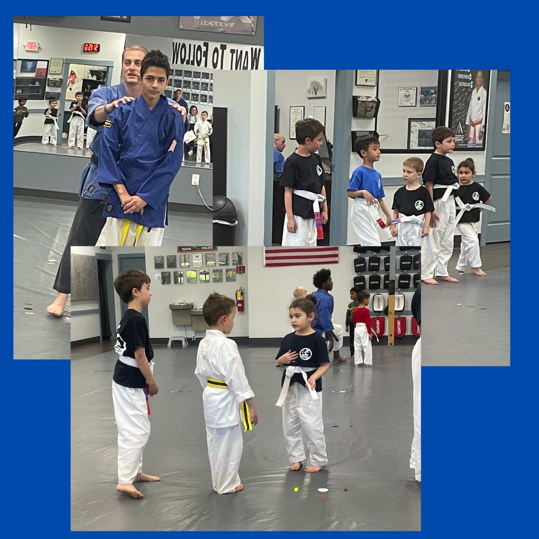 Our newest family coming into class!! Great Job guys! We are so happy to have you here at CMAA!!!🥋👧👦👦👦 #CMAA #KarateKids #MartialArtsFamily #NewBeginnings