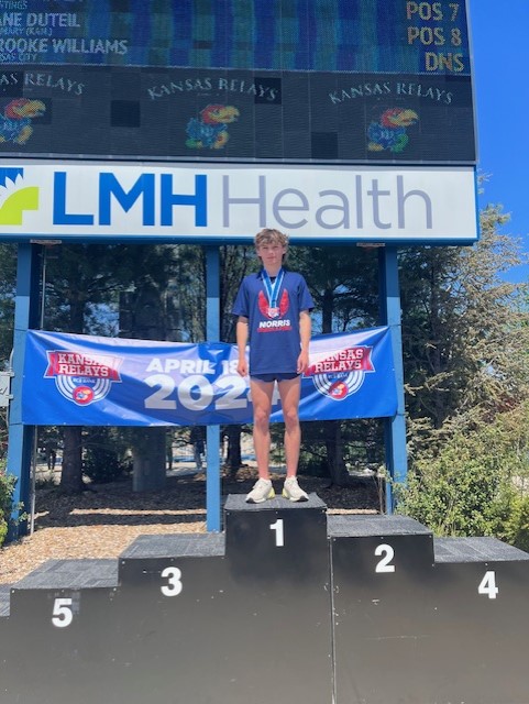 kevinsjuts's tweet image. Tonight on @1011_News: Meet Riley Boonstra, a Norris track-and-field star who broke the Kansas Relays record in the 3200M run.  

Nebraska signee, quadruplet, &amp;amp; really nice young man.

Tune in!