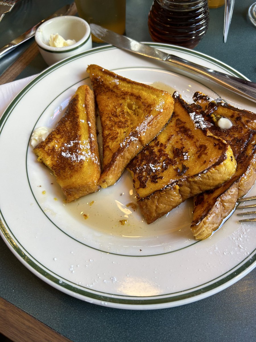 French toast, three decker diner, Greenpoint, Brooklyn 4/20