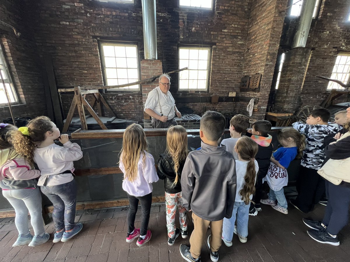 Allaire State Park field trip was a success! Firsties learned all about what life was like in the 1800s! We went back in time to meet a Blacksmith, carpenters and play games galore! ⏱️ <a href="/FSDVikings/">Farmingdale School</a>