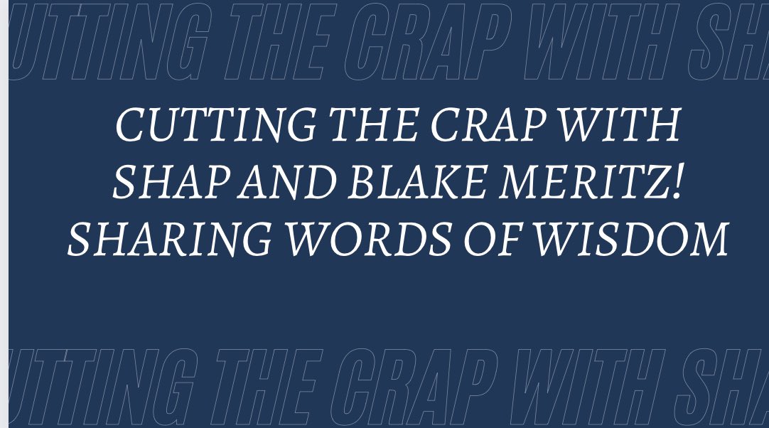 First Podcast Cutting the Crap with Shap. For those who teach high school, my guest @BMeritz is amazing. All students/staff should watch @MPA_GOJAGUARS @Rdene915 @bbray27 @redefineED @mcdonald_kecia @jedipadmaster @DrCSJones @ChrisQuinn64 @sarahdateechur youtu.be/MFaDQmSRsiI?si…