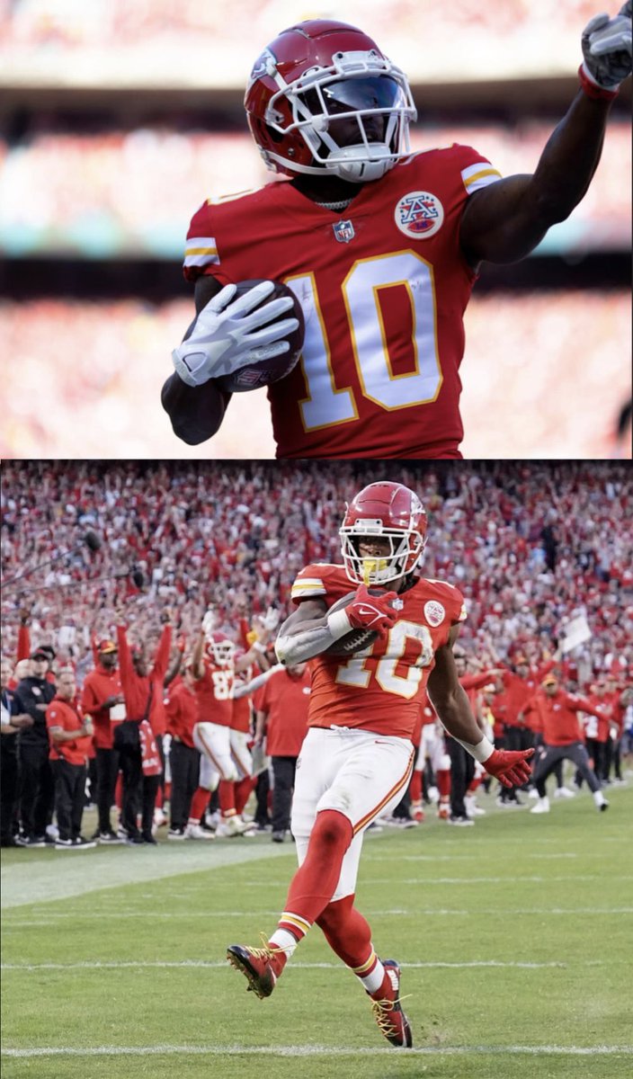 Tyreek Hill felt disrespected by the #Chiefs when they gave #10 to Isiah Pacheco: “I didn't like that. There's only one 10... there should only be one 10 in your heart.” (Via @mworthofgame)