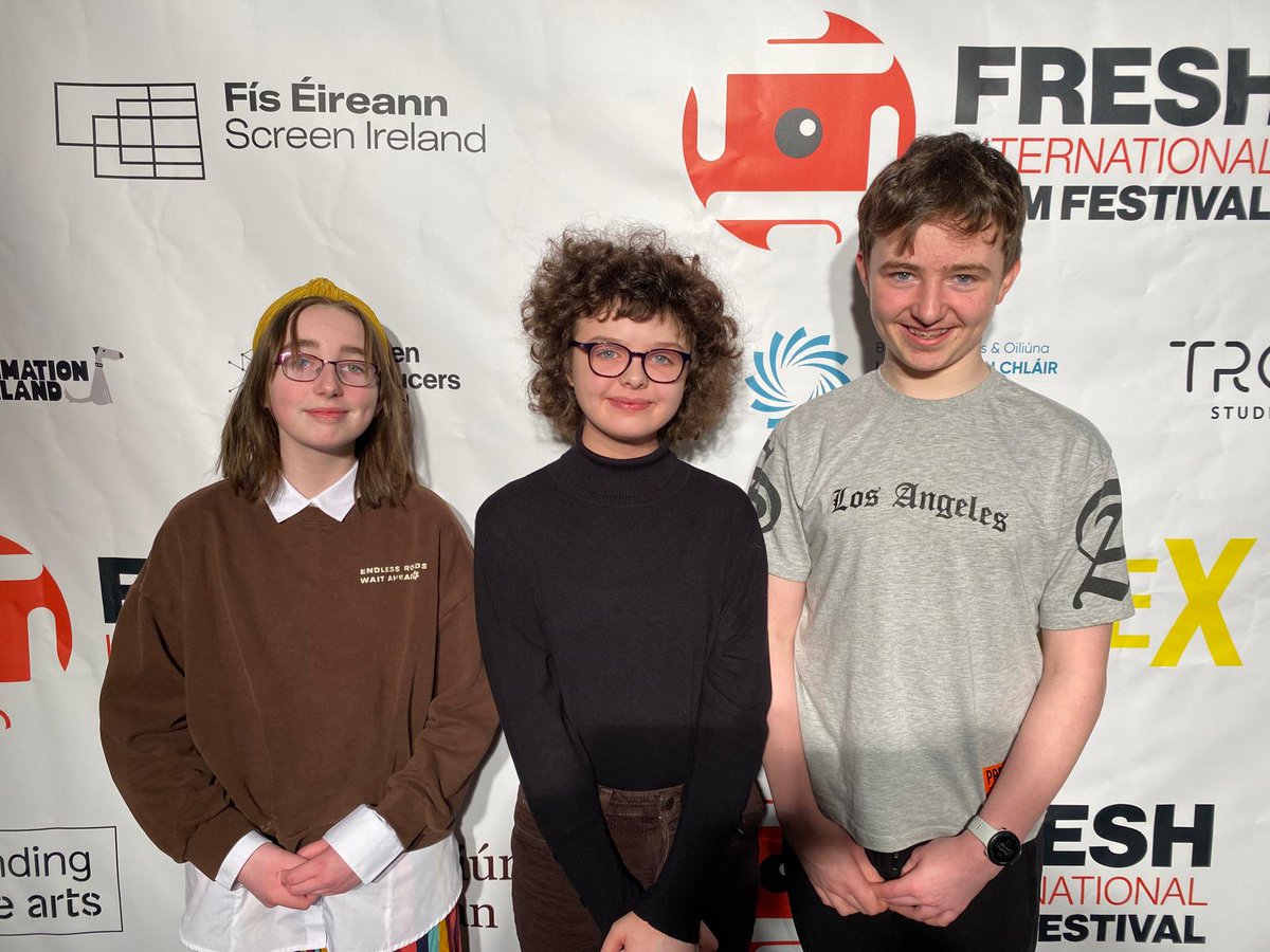 What a great day it was last Wednesday for all of our young filmmakers. Pupils, past and present, gathered at the @omniplexcinema for the @FreshIreland Irish Young Filmmaker of the Year 2024 and to see the movies they created on the big screen.