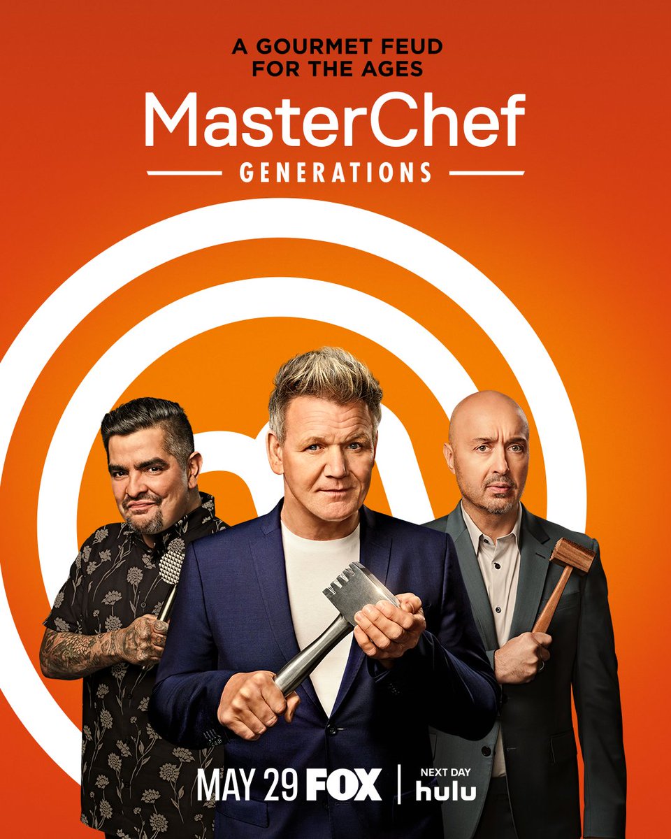 Which generation does it best? We'll let these guys be the judge. 👨‍⚖️ Don't miss the season premiere of #MasterChef: Generations May 29 on @FOXTV!