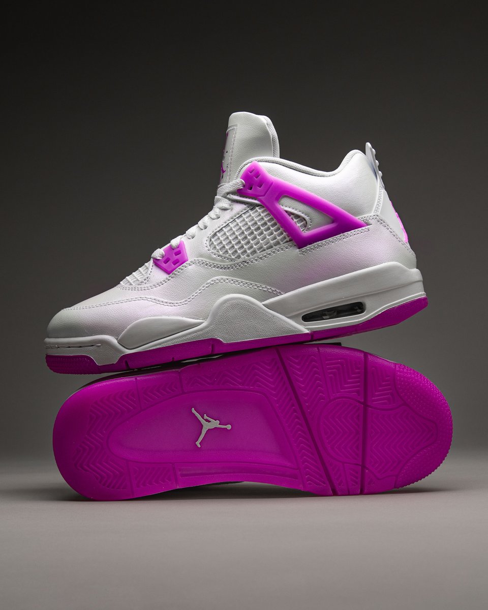 foot locker jordan 4 metallic purple