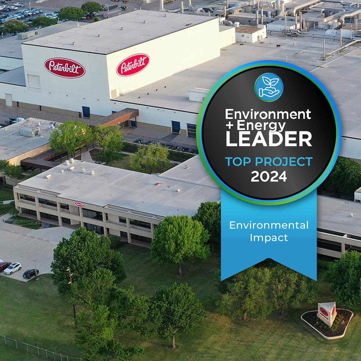 Peterbilt is pleased to announce it has received a 2024 Environment + Energy (E+E) Leader Award for its dedication to sustainability and innovation. Learn more: bit.ly/3U8zVzN #Peterbilt #PeterbiltTrucks #PeterbiltEV #EarthDay #Sustainability