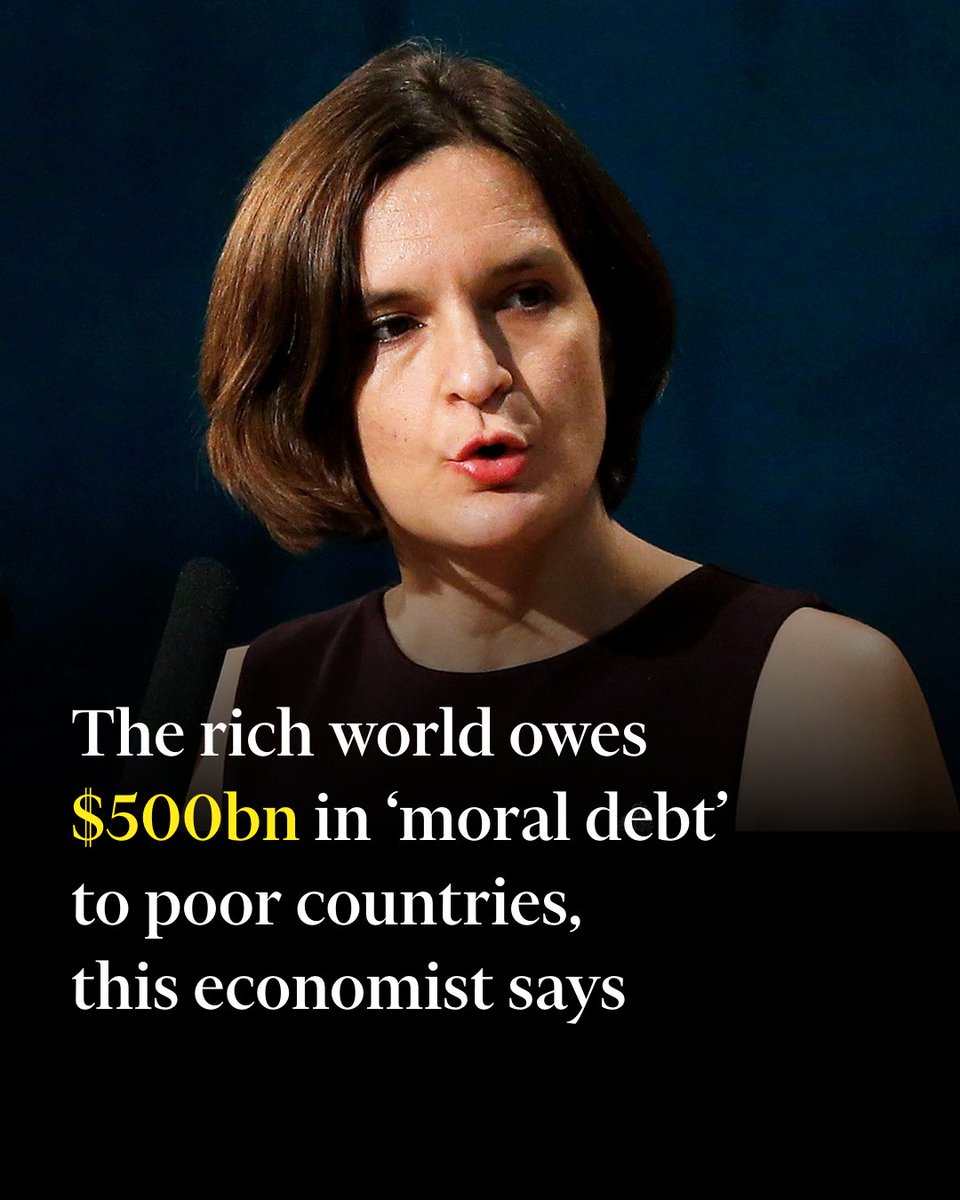 The Nobel-winning economist explains what she means by ‘moral debt’ and how she calculated it to be about $500bn on.ft.com/4b6JTc4