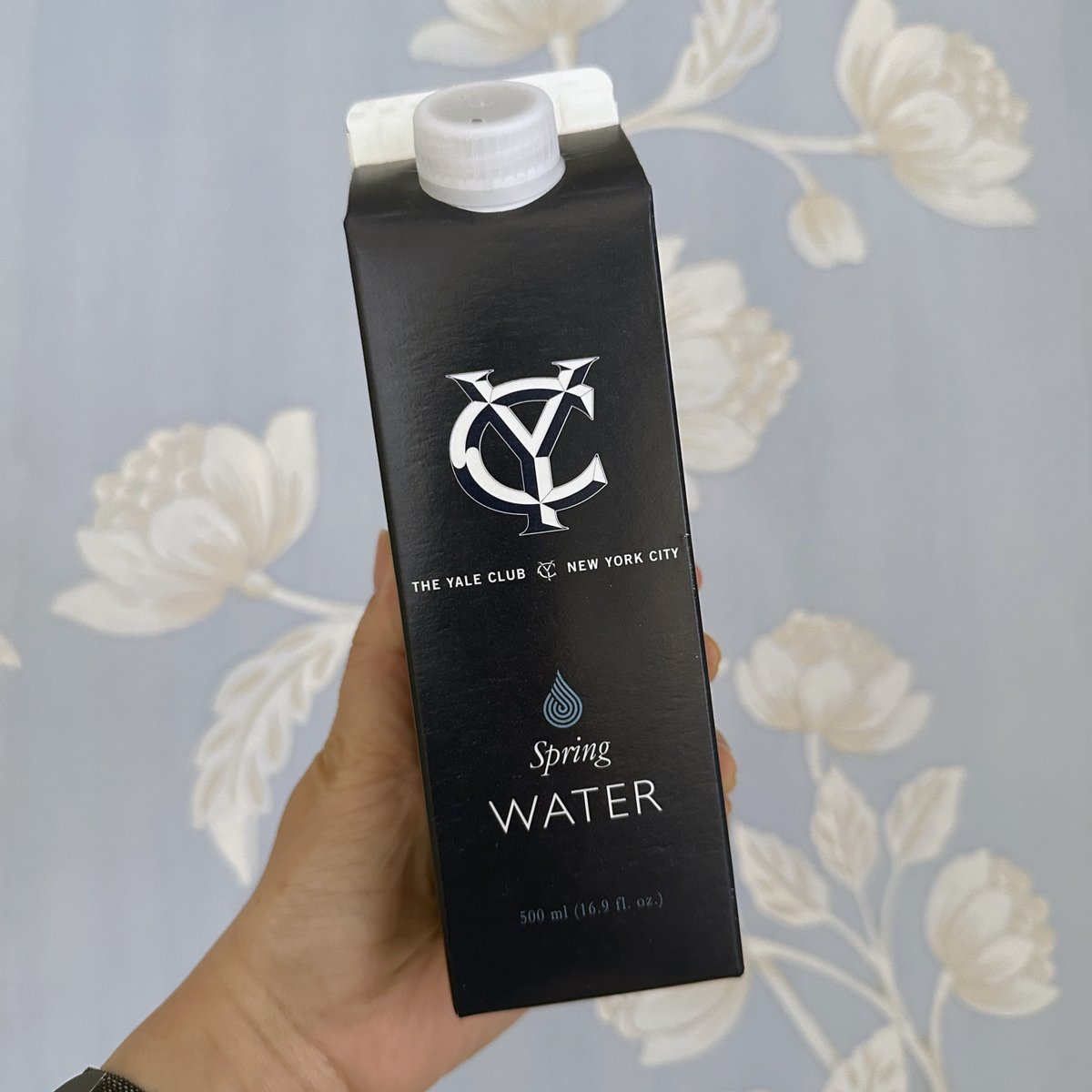 YaleClubNYC's tweet photo. Happy Earth Day! 🌎 The Yale Club is helping to slow the flow of plastic bottles into the environment with our new custom WaterBox house water. Look for them in our guest rooms! #EarthDay #WaterBox #EarthConscious #Recylable #Sustainability https://t.co/373fptMlP7
