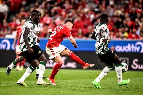 Hoy jugó #Rollheiser en el partido que el #Benfica ganó 3 a 1 al Farense comodamente.

El ex- #EDLP jugó 12 minutos, ingresando al 84' por Di Maria.
Cada vez esta tomando mas rodaje, pero le hace falta más tiempo de juego, minimo unos 20 minutos por partido.