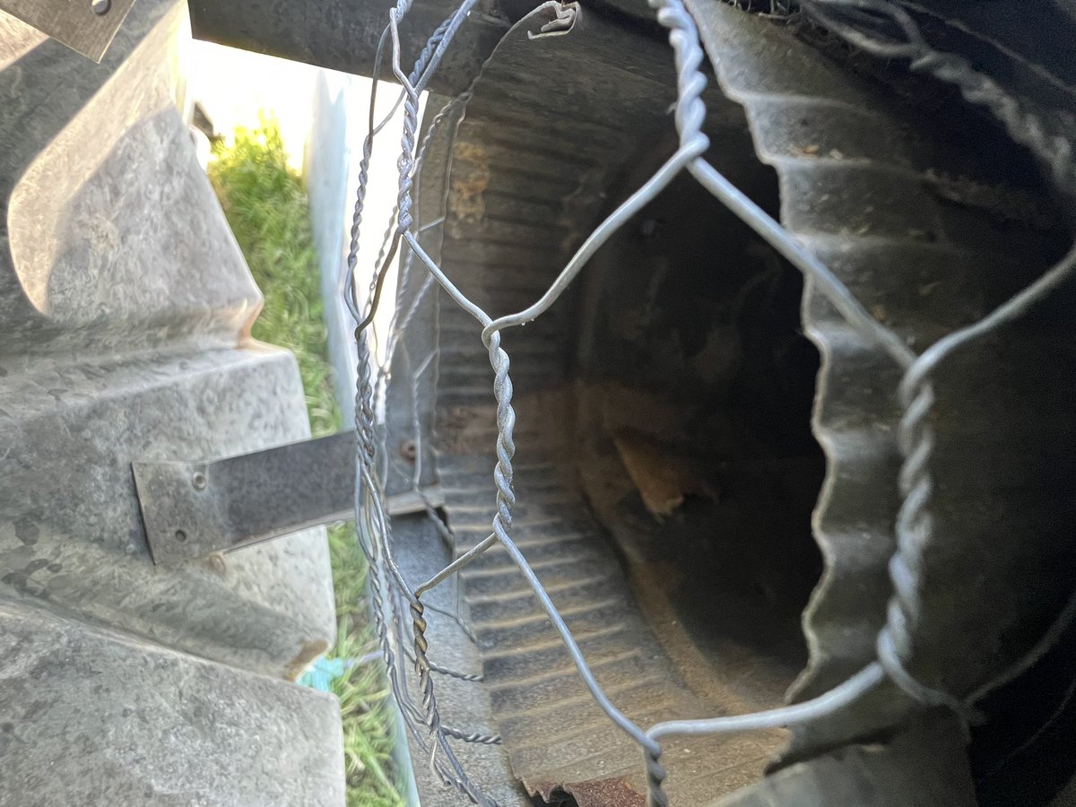 Cause: Birds managed to chew through the metal cloth that I had on the exhaust pipe. They built a nest the entire length of the pipe and it choked out the heater. This could have been bad…… Now there is much stronger wire blocking the way. F you birds….