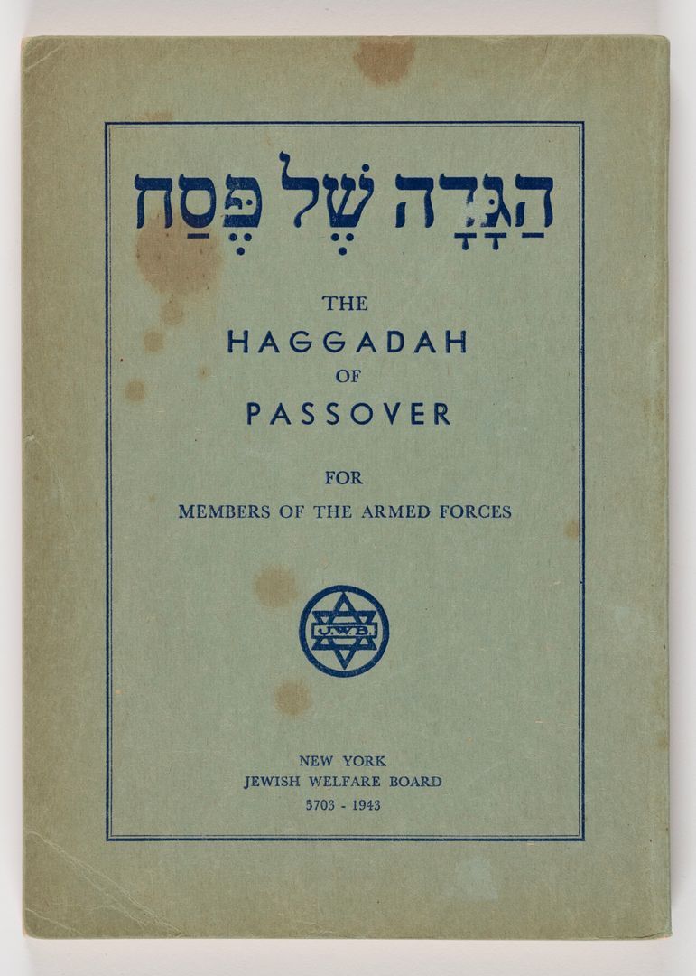 In honor of the start of Passover, we wanted to share this Haggadah of Passover for Members of the Armed Forces. Published in NY by the Jewish Welfare Board in 1943, this Haggadah belonged to Walter H. Cherrick, who served in the 41st Tank Battalion that liberated Mauthausen.