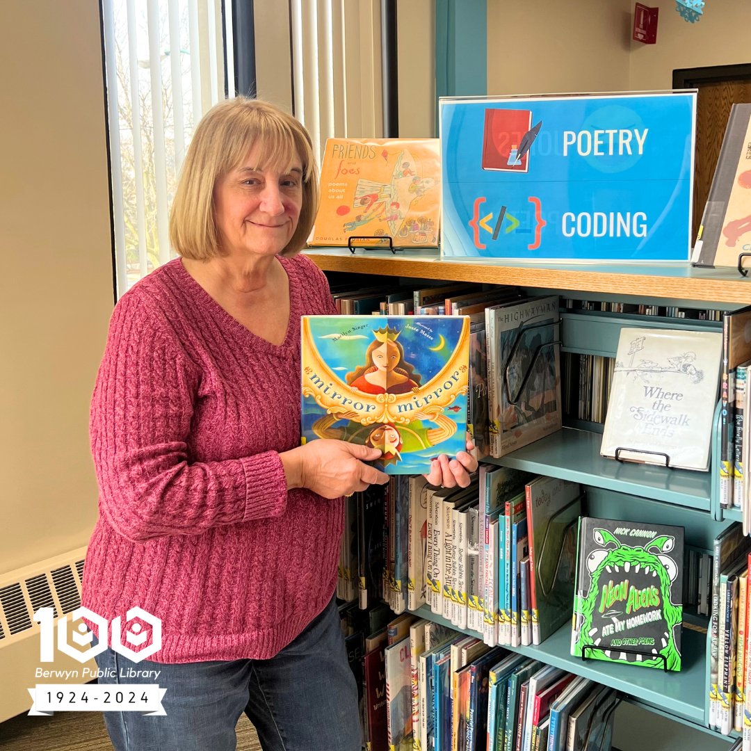 BerwynLibraryIL's tweet image. April is National Poetry Month - a time to celebrate the joy, expression, and pure delight of poetry! There's still time to find your next favorite poem, so Ms. Kathi hopes you'll stop in! #WhyBerwyn #BPLibrary