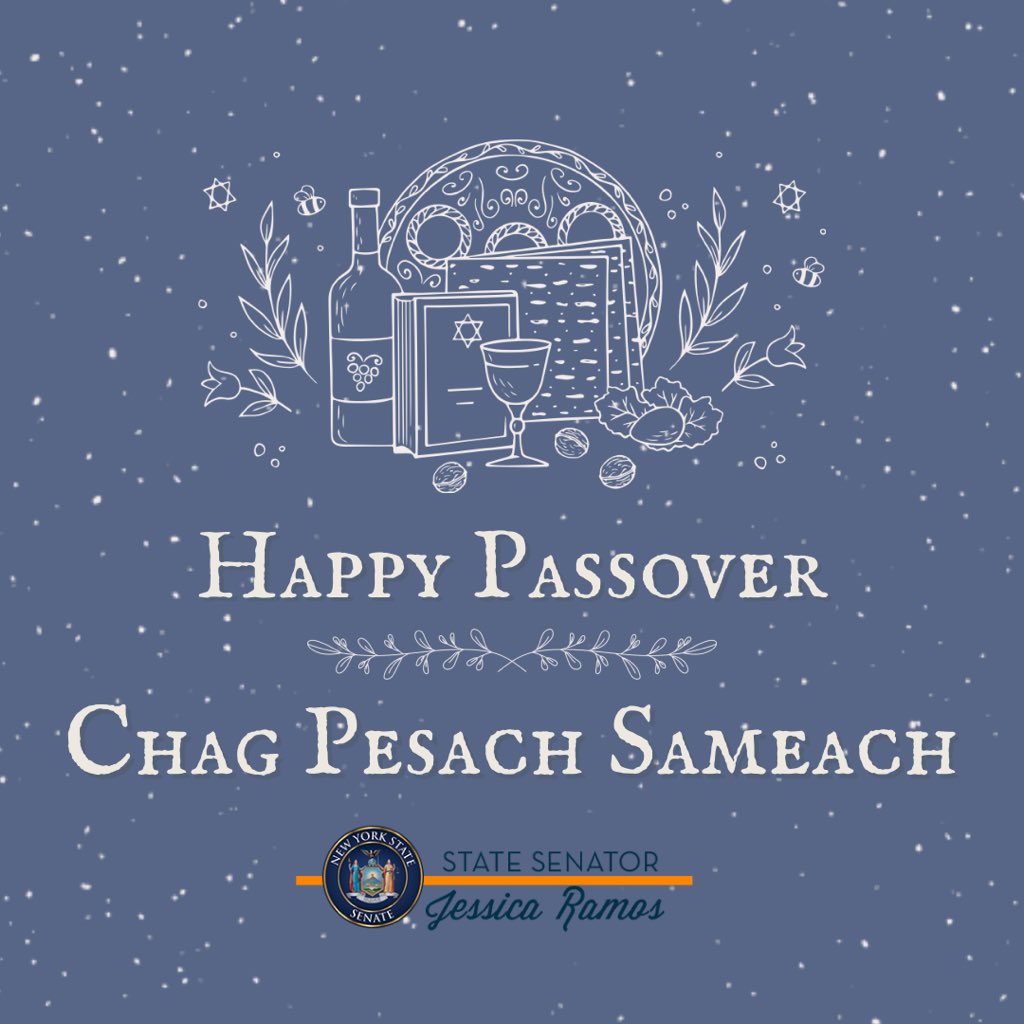 Chag Pesach Sameach The traditions of Passover hold many lessons about the resilience found in times of struggle. As my Jewish neighbors gather around the table for seder, I hope you find comfort and peace with your loved ones.