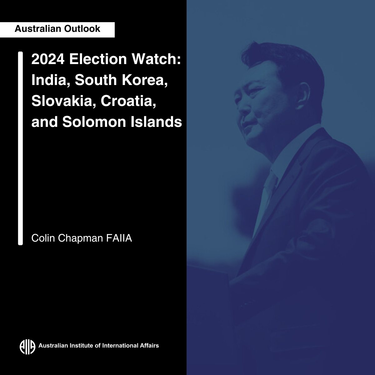 “A further deepening of far right forces in Croatia, Slovakia, and India...Meanwhile, in the Republic of Korea, President Yoon Suk Yeol faces a determined opposition,” discussed by Colin Chapman FAIIA Read more at Australian Outlook👇 ow.ly/kmfF50RkMwm