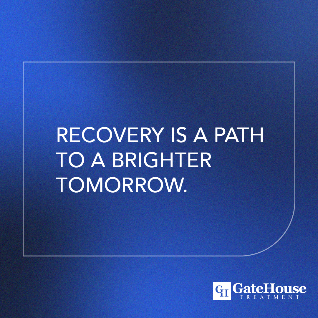 Recovery is a path to a brighter tomorrow.

#GateHouseTreatment #MondayMotivation #BrainFood #FamilySupport