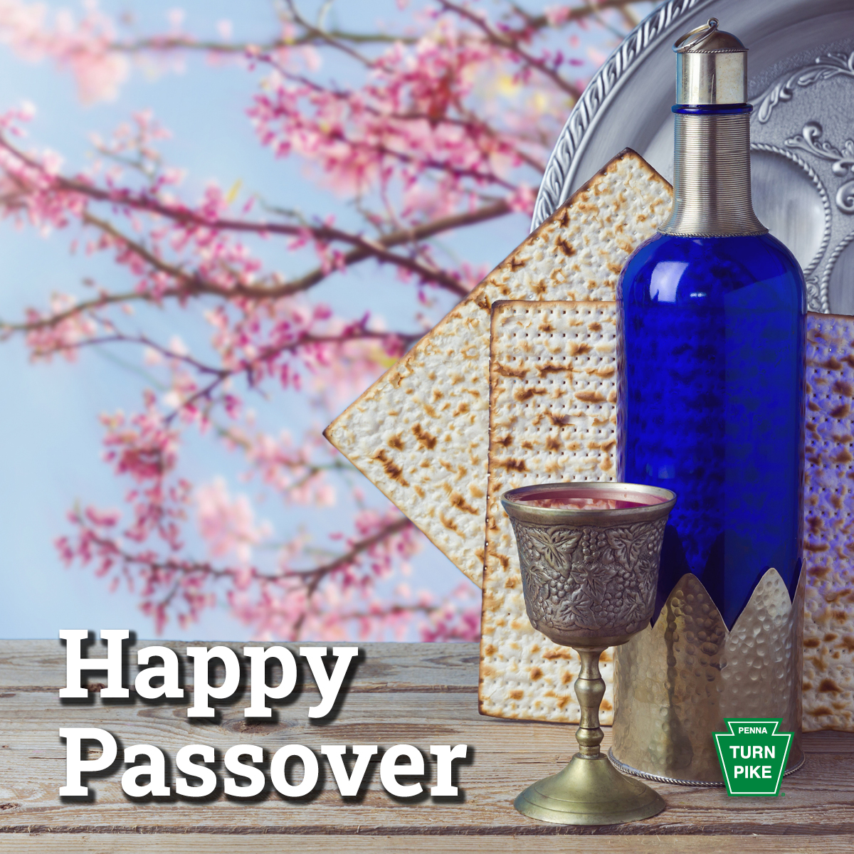 Happy Passover from the PA Turnpike!
