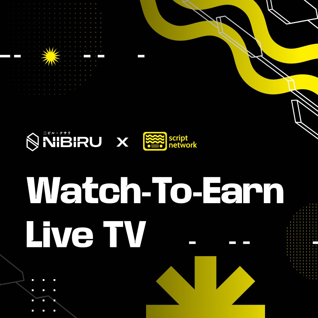 Nibiru Chain introduces the future of television with @script_network, a watch-to-earn platform. Nibiruns can earn rewards simply by watching 📺 and ecosystem dApps can switch to Script Network as a decentralized storage provider. To learn more: nibiru.fi/blog/posts/049…