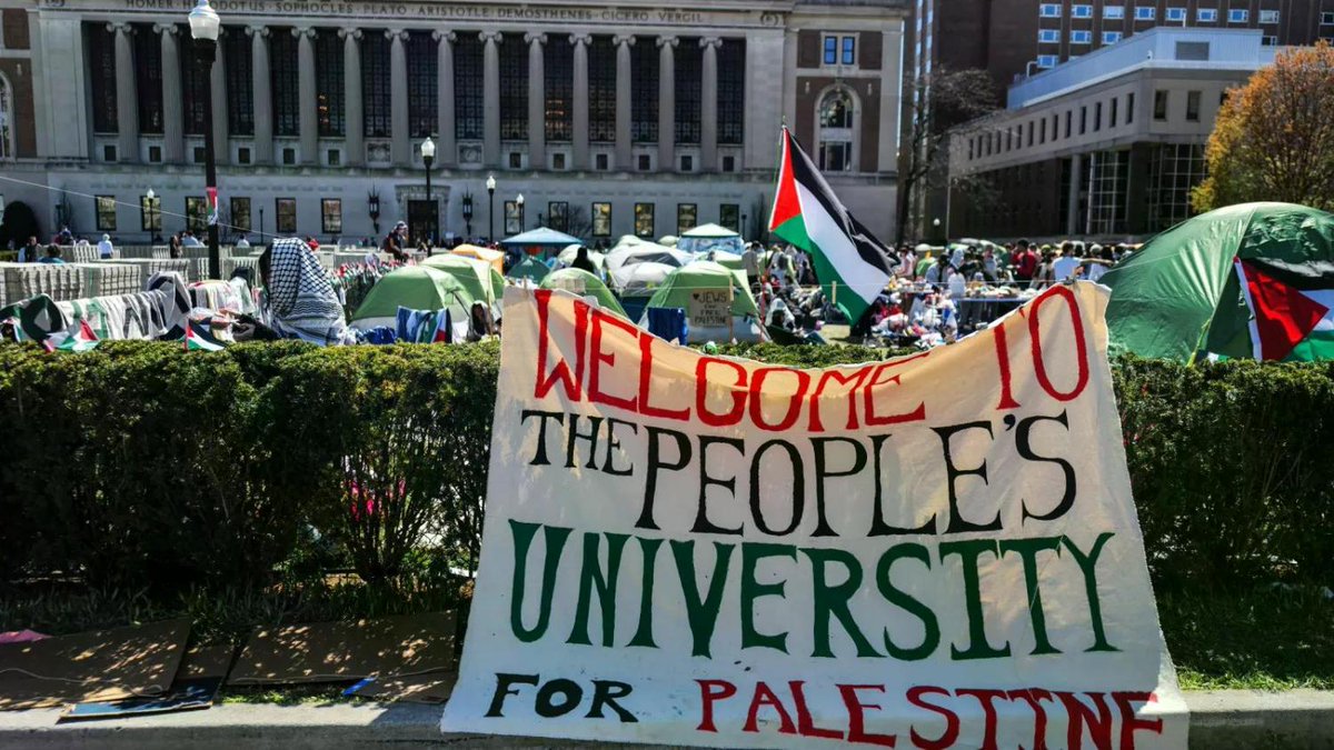 Columbia faculty leave school in support of pro-Palestinian students newsweek.com/columbia-facul…