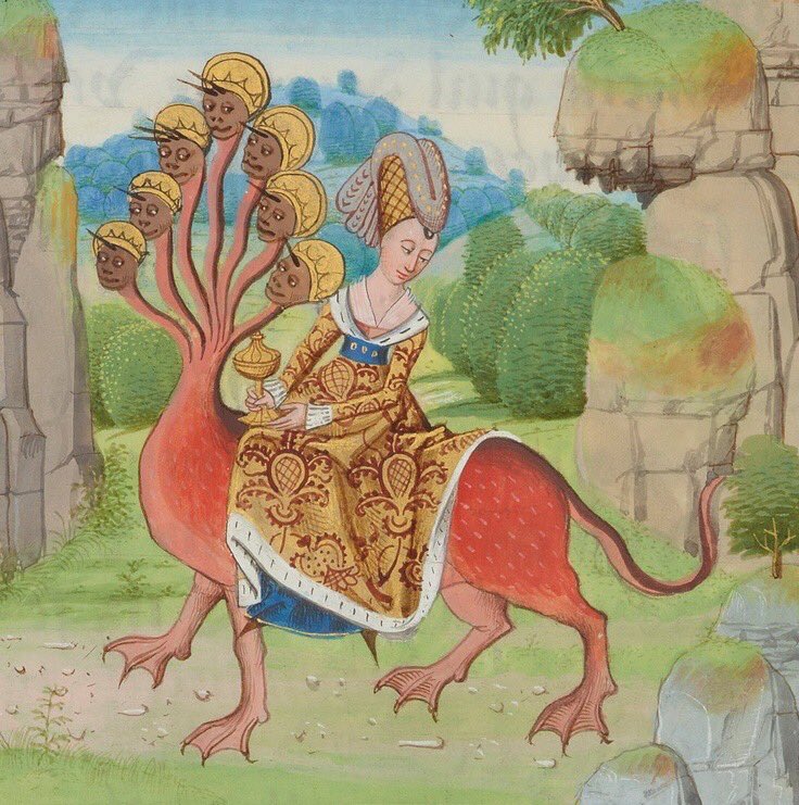 lady and her creature, france, 15th century