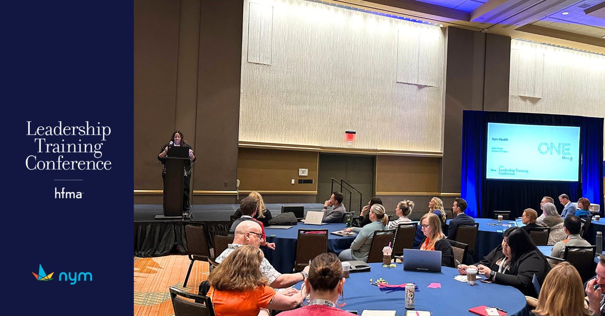 Barbi Elmore, Nym's Director of Product, kicked off her trip to the <a href="/hfmaorg/">HFMA</a> Leadership Training Conference by presenting a session on autonomous medical coding!

If you couldn't catch the presentation but want to learn about autonomous coding, our team is at booth #3!