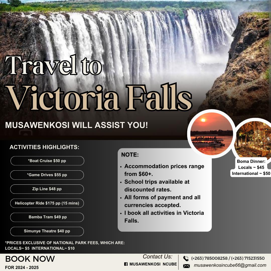 Victoria trips available.