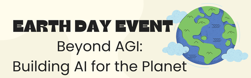 Keep your #EarthDay celebration going — Patrick Beukema from our @SkylightMarine team will be talking about AI's role in solving some of our greatest environmental challenges TOMORROW, from 4-5:30PM PT. Free & open to everyone, with in-person and online options — register here: