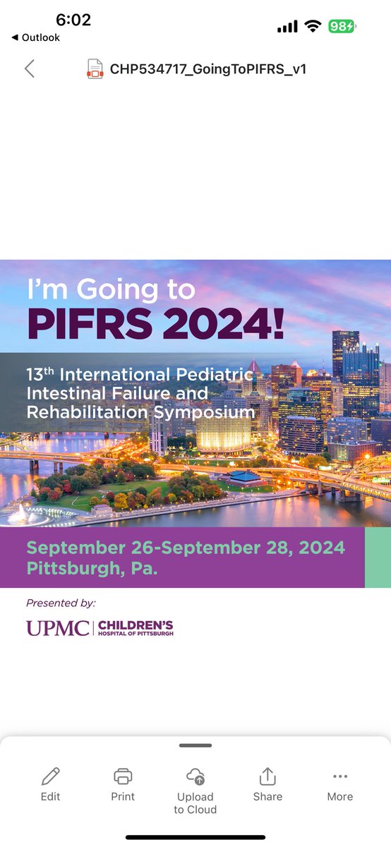 PIFRS PEDSINTESTINE (@pifrsp) on Twitter photo It’s time to register for #PIFRS2024 pedsintestine.com hosted by <a href="/ChildrensPgh/">UPMC Children's Hospital of Pittsburgh</a> ! Join us this fall in Pittsburgh for this standout meeting with a full life cycle perspective on the best multidisciplinary care for patients with intestinal failure It’s time to register for #PIFRS2024 pedsintestine.com hosted by <a href="/ChildrensPgh/">UPMC Children's Hospital of Pittsburgh</a> ! Join us this fall in Pittsburgh for this standout meeting with a full life cycle perspective on the best multidisciplinary care for patients with intestinal failure
