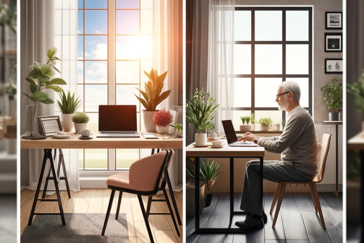 Exploring the digital world can be fun and rewarding! 🌐Whether setting up a home office or using your laptop at a cafe, there are so many ways technology can make life easier. #TechForSeniors #BoomerTech #secondact