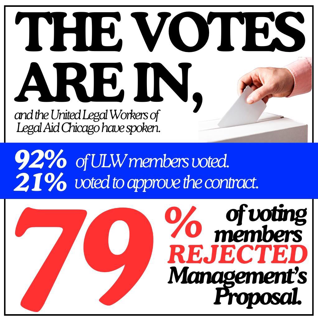 United Legal Workers of Legal Aid Chicago tweet media