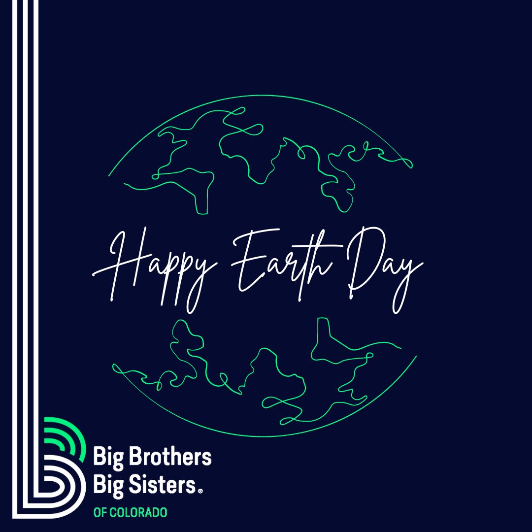 Happy Earth Day! 🌎 Let's mentor our youth to love and care for our planet. Together, we can make a difference in creating a greener, more sustainable world. 
#BiggerTogether #MentoringforChange #EarthDay