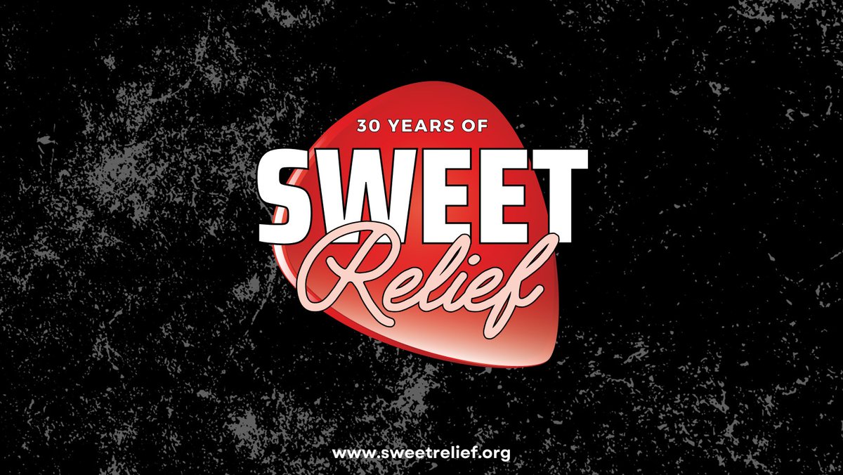 Sweet Relief has been supporting the music community for 30 YEARS! 🎉 Join us in our efforts, and learn more, at sweetrelief.org