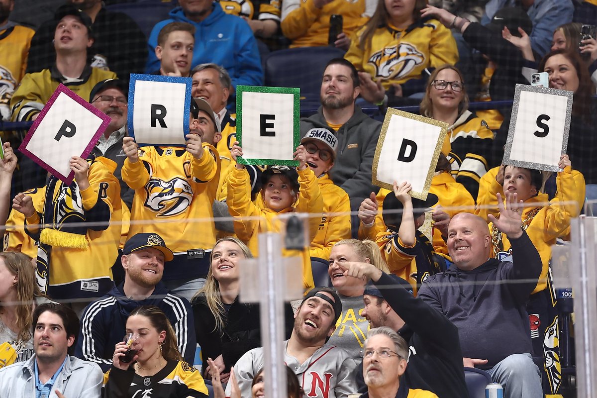 PredsNHL's tweet photo. Show off your #PredsPride and submit a photo to be featured on the Smashville Fan Wall presented by @Bridgestone!

-> https://t.co/KhxZ0PIOSn https://t.co/8Z3jUVcHoJ