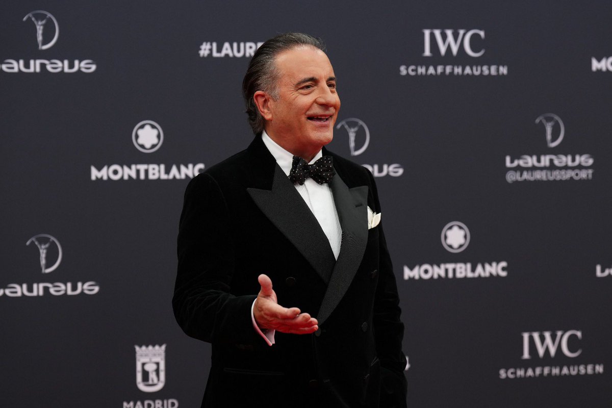 Hollywood Host ✨ A huge thank you to Hollywood star Andy Garcia for hosting the 2024 Laureus World Sports Awards in Madrid. #Laureus24