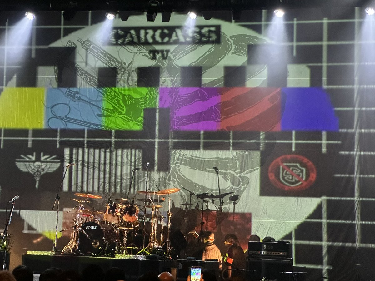 MuvTbDl51nxzoHi's tweet photo. #CARCASE
#SHIBUYA_Spotify_O-EAST
(2024.18)今更ながらですがCARCASE参戦しました。久しぶりのライブ超満員で混み混みでした。 https://t.co/Fkq7nIMkhK