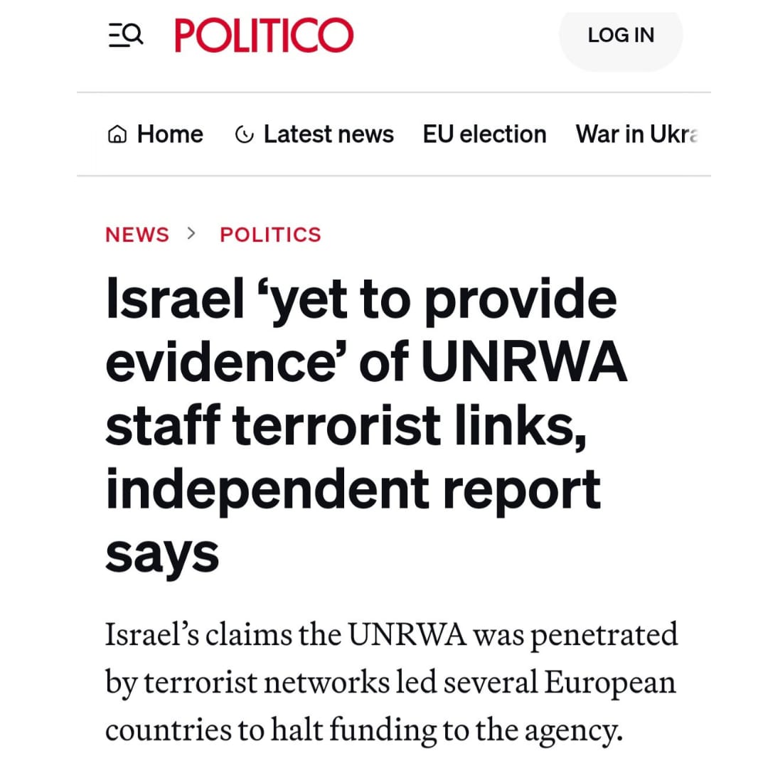 The International Court was totally clear that everything must be done to address the humanitarian emergency in Gaza. If it now refuses to fund UNRWA, the UK Government will be aiding and abetting Israel's use of starvation as a weapon of war in Gaza - which is a war crime.