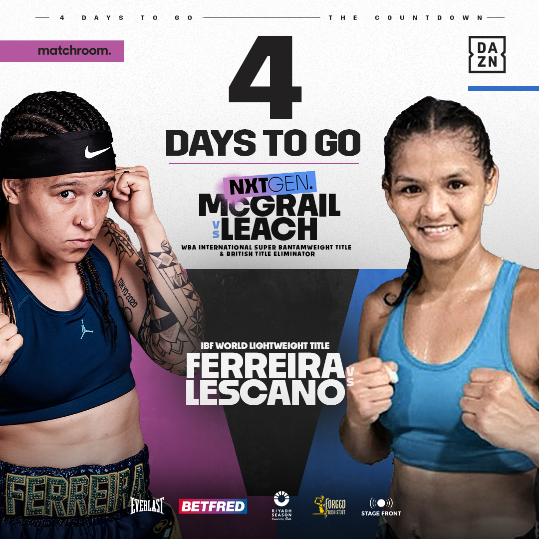 The Beast 😈🇧🇷 @BFerreira60kg Ready to become a World Champion 👑 #FerreiraLescano | @DAZNBoxing | #McGrailLeach