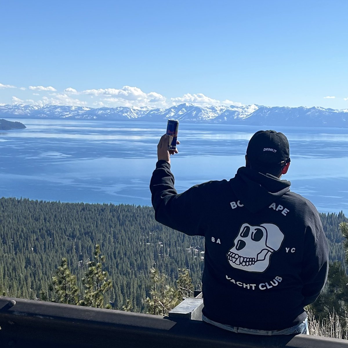 Lake Tahoe!🦍❤️🪽
#RedBull #BAYC #GivesYouWiiings