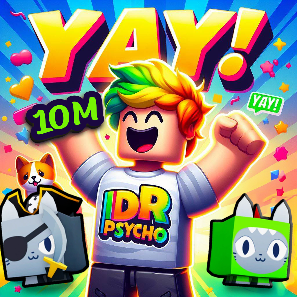 💎 PS99 GIVEAWAYS💎 50M

👑Requirement👑
💎follow me  
💎like & RT 
💎comment with your ID

5 winners each get 10M end in 48 hours

#Giveaway #RTC #PetSimulator99 #PetSim99 #PS99 #PetSimulator #PetSimulator99Giveaways