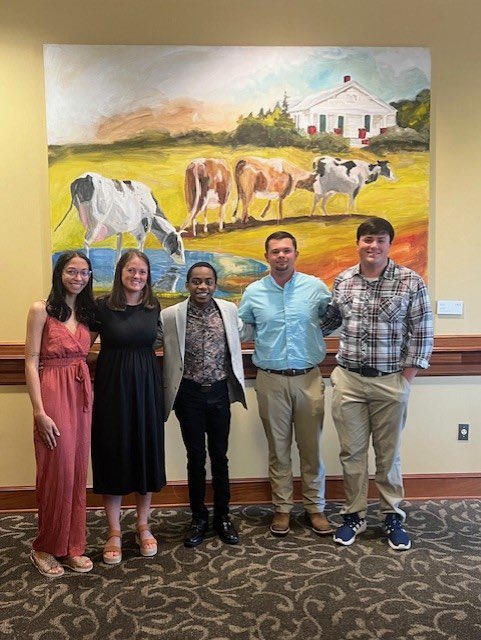 TroyMathematics's tweet photo. Our 21st annual Pi Mu Epsilon induction ceremony took placed yesterday.  Newly-inducted members are James Allen, Jackson Baker, Billie Byrd, Bayleigh Edberg, Jaycee Gebhard, and Grace Norris. https://t.co/h8coWix6bq