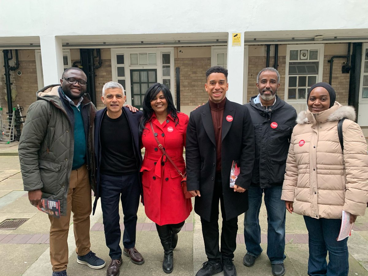 🙏 to @specialErny and @Labour_african who invited me to campaign with them.

Vote @SadiqKhan 
Vote @JSmallEdwards 
Vote @UKLabour 

#LabourDoorstep 
#suleimanosman