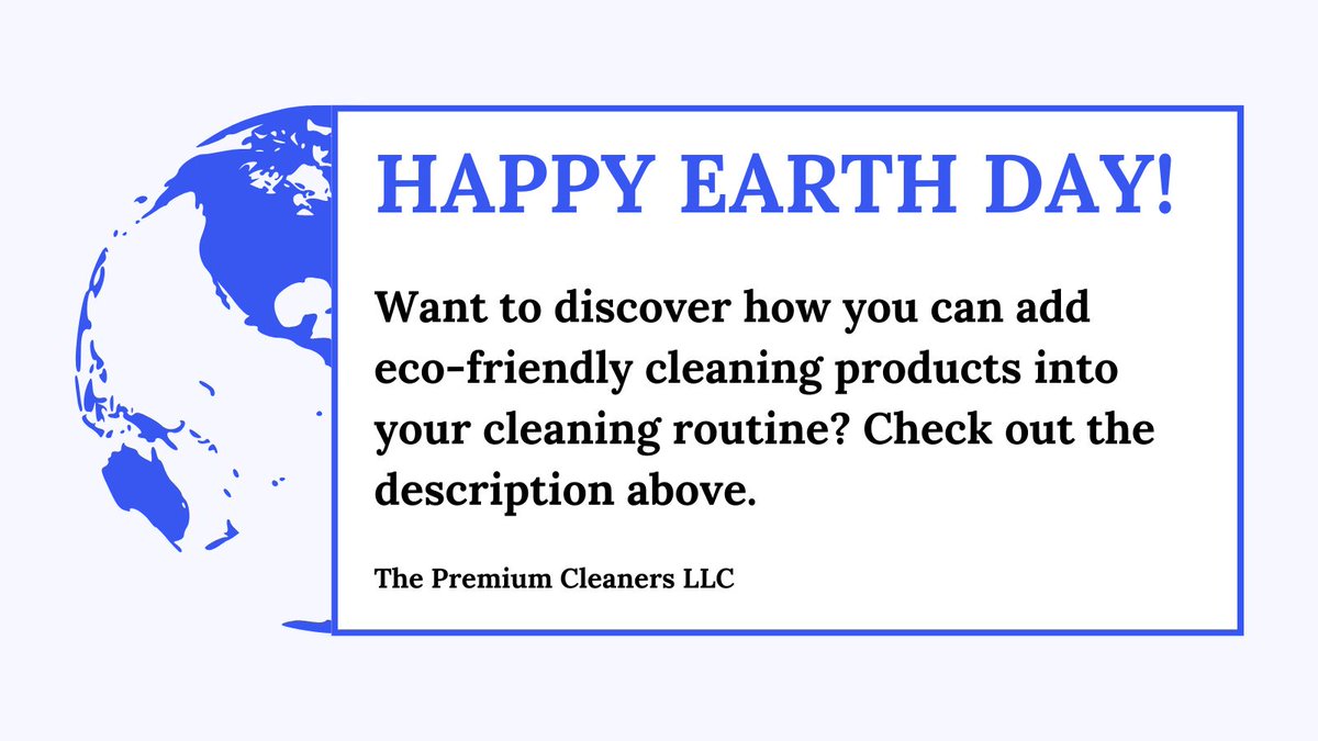 Celebrate Earth Day by learning how to use natural cleaning alternatives in your home! Check out our new blog post for all the details: buff.ly/4aMSTmJ #EcoFriendly #GreenLiving #NaturalCleaning