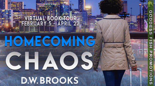 A delightful read that offers a little bit of everything - romance, mystery, and more. Homecoming Chaos by D.W. Brooks @lifethereboot #romanticsuspense #mystery #detectivefiction #giveaway @GoddessFish #bookreview at loom.ly/NHYi3jM