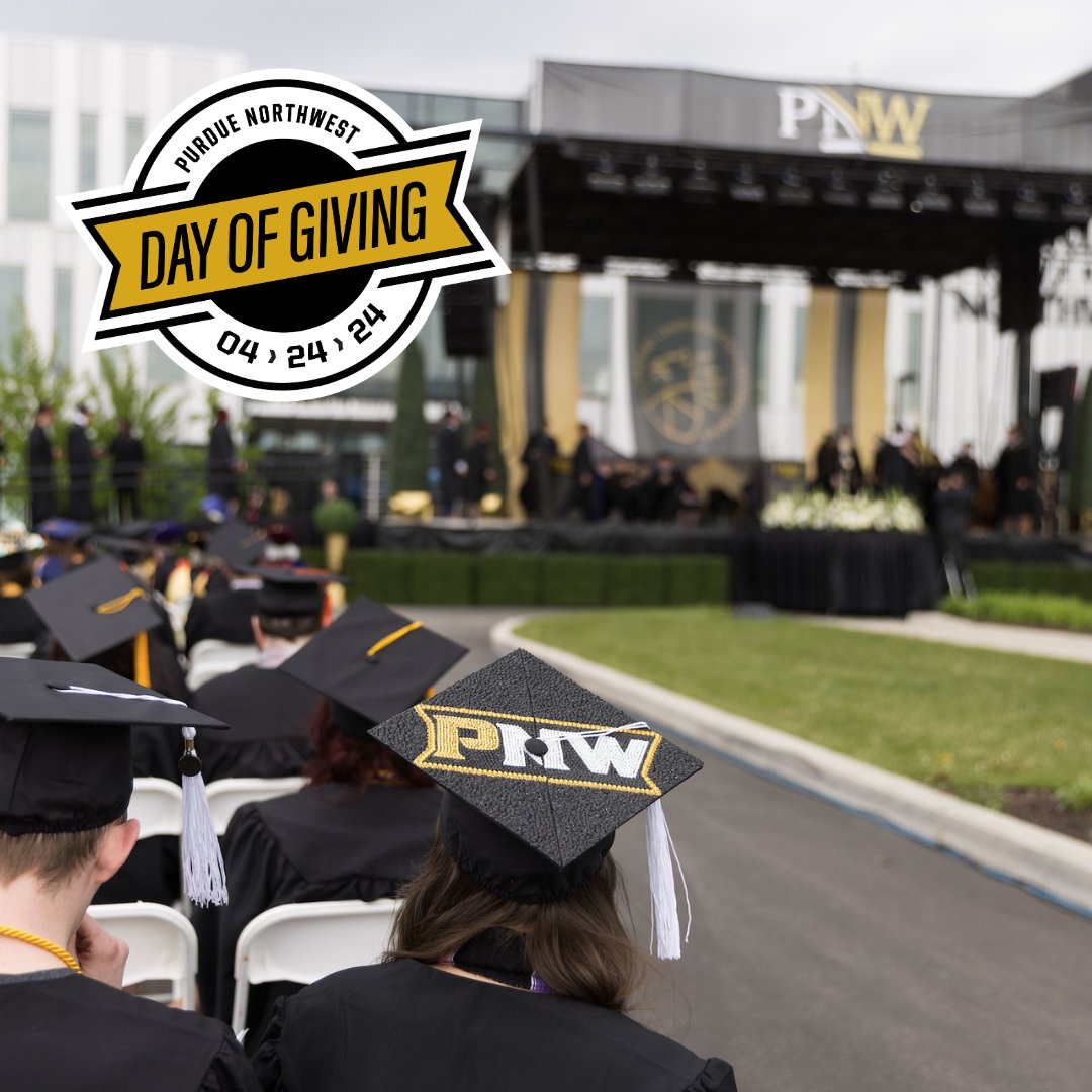 Don't miss out on #PNWDayofGiving this Wednesday! 🖤💛 Find out how your gift can make the greatest difference for our students: bit.ly/3qOd0vR #PowerOnward