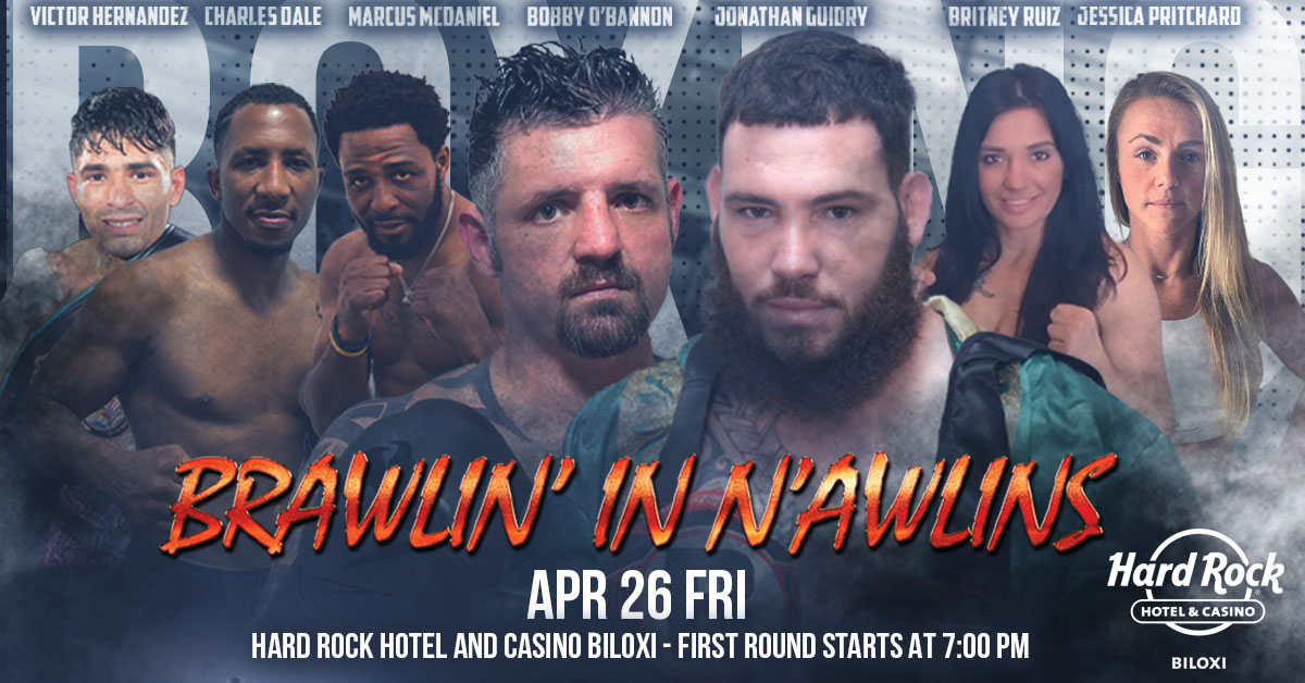 The final fight card is in for Friday's Brawlin' In N'Awlins pro boxing event! 🥊 Visit our website to purchase your tickets OR skip the fees at the Box Office!