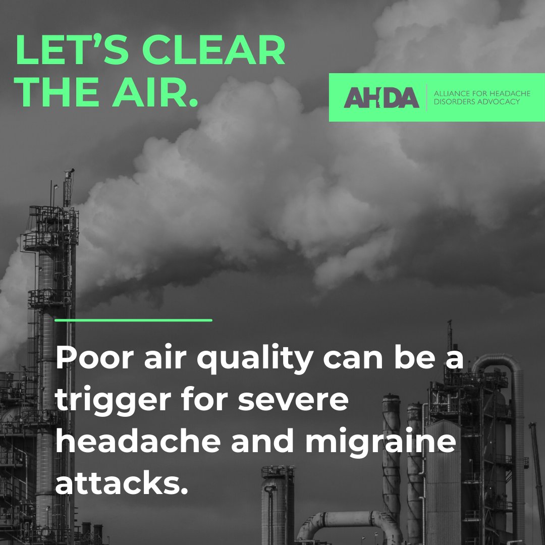 This #EarthDay, let's clear the air! 🌍💨 Poor air quality is not just bad for the planet; it can trigger severe headache and migraine. Let's advocate and take steps for cleaner, healthier air to breathe—a win for our Earth and for the millions living with headache disorders.
