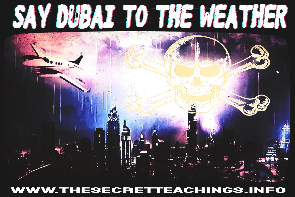 @TST___Radio Monday 10pm PT on @groundzerofm LISTEN groundzero.radio The #DubaiFlooding is being blamed on a #ClimateCrisis rather than #Cloudseeding programs operating in the #UAE. The same programs are running globally too. #ClimateEmergency #ClimateScam