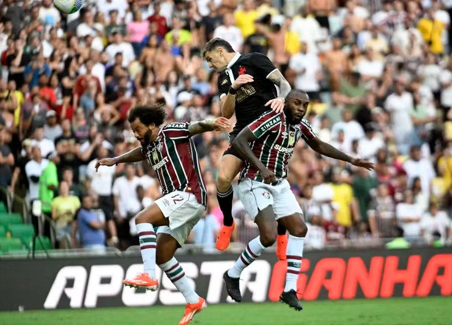 Vasco é equipe que mais finaliza no Brasileirão, mas tem pouca eficiência 👉 Confira os dados: glo.bo/49QY0kB 📷 André Durão