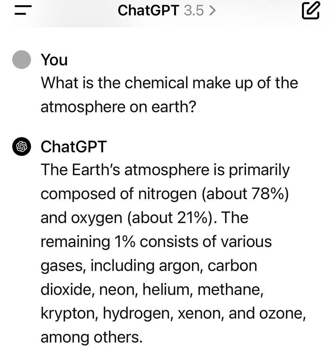 @JoeBiden @JoeBiden The climate may be changing but it is not because of anything mankind has done. Raising taxes is not going to make any change in climate go away. FACTS: Our atmosphere is 78% nitrogen, 21% oxygen and .04% carbon dioxide Of that .04% carbon dioxide, 11% is man made