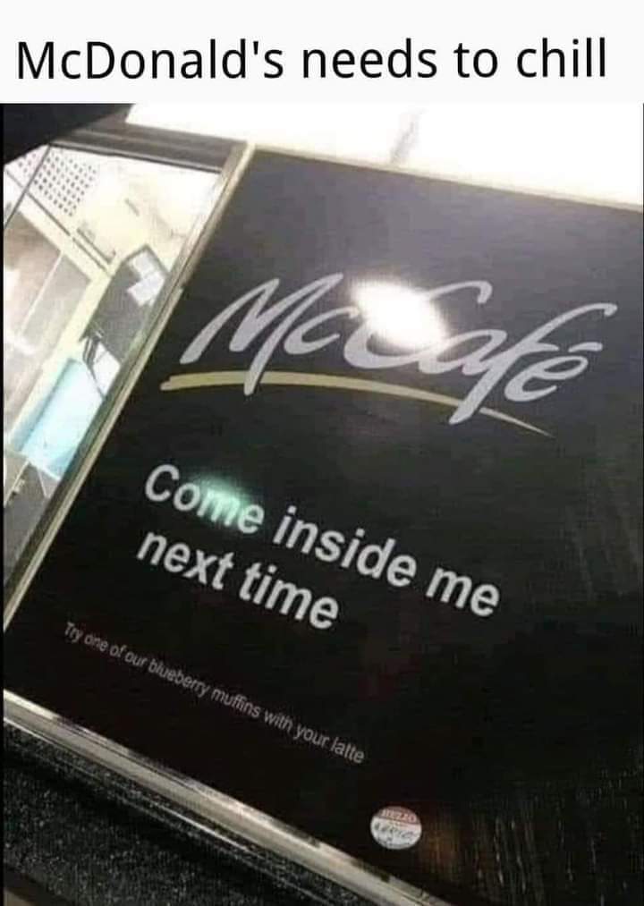 Calm down McDonald's