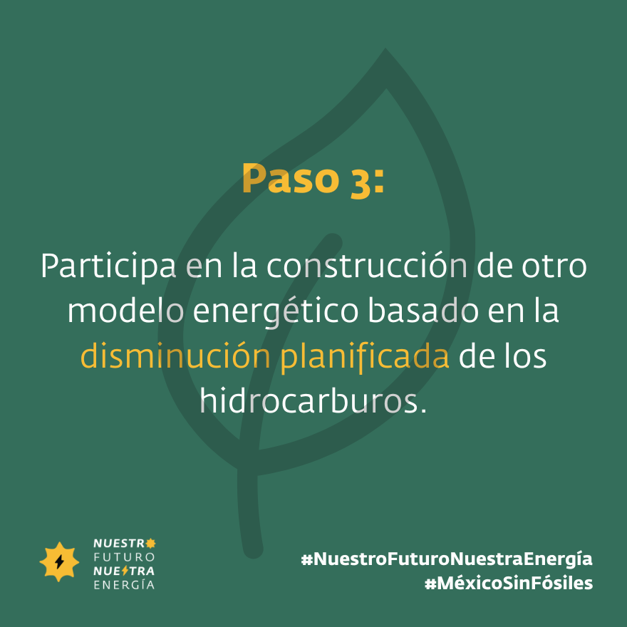 🌎 Hoy es el #DíaDeLaTierra y desde el espacio de análisis #NuestroFuturoNuestraEnergía ⭐⚡, te invitamos a exigir a lxs candidatxs de las #Elecciones2024MX salir del lado oscuro de los hidrocarburos que calientan nuestro bello planeta. 🔗 Visita nuestrofuturo-nuestraenergia.org